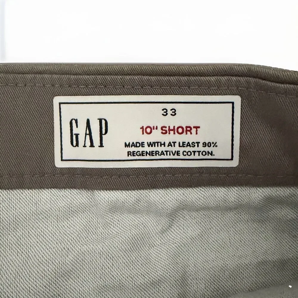 Gap Men's Sz 33 Chino Shorts 10